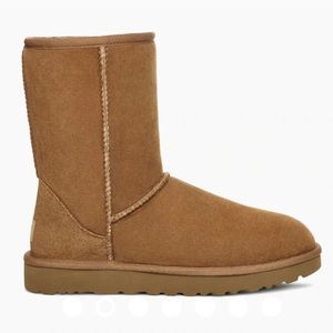 UGG Classic Short Boots in Chestnut Suede